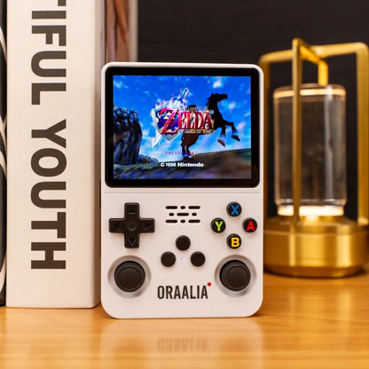 Console de jeux rétro ORAALIA RETRO blanche
